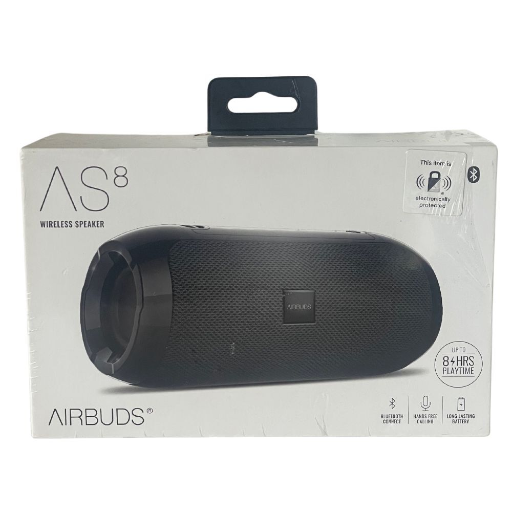 AS8 Airbuds Wireless Speaker Bluetooth 30ft Handsfree Calling 8Hrs Playtime